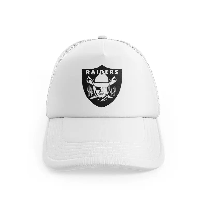 Oakland Raiders Western Badgewhitefront-view