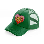 angel baby green trucker hat