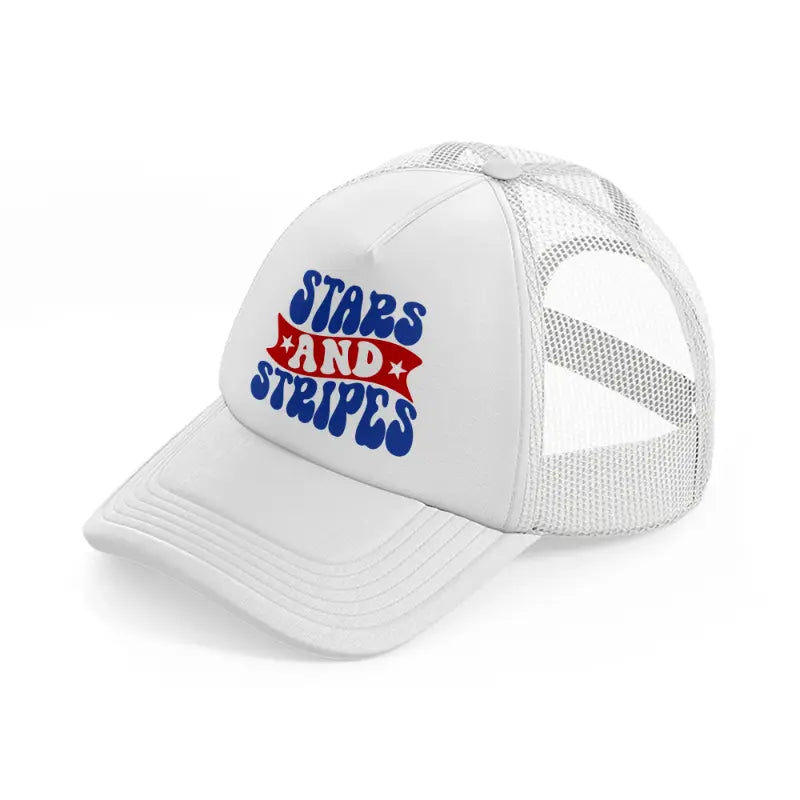 sstars and stripes-01-white-trucker-hat