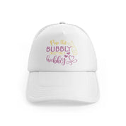 pop the bubbly, i'm getting a hubby-white-trucker-hat