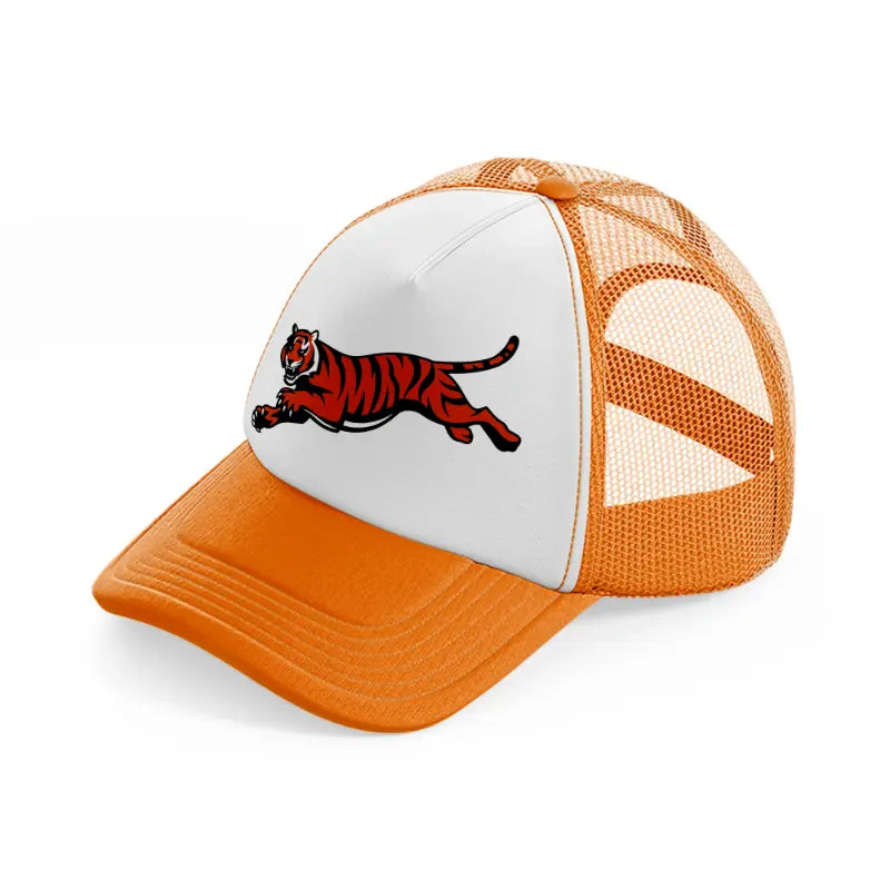 bengals logo-orange-trucker-hat