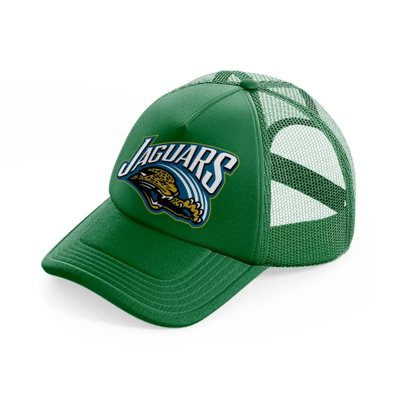 jacksonville jaguars supporter-green-trucker-hat