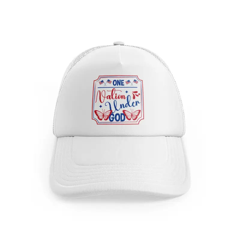 one nation under god-01-white-trucker-hat