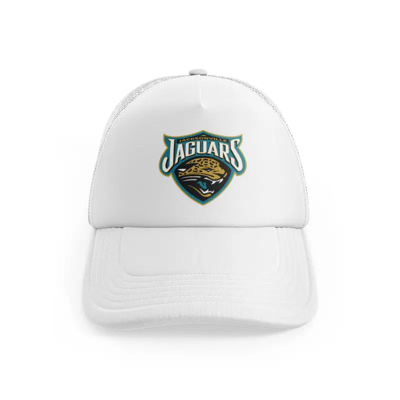 Jacksonville Jaguars White Badgewhitefront-view