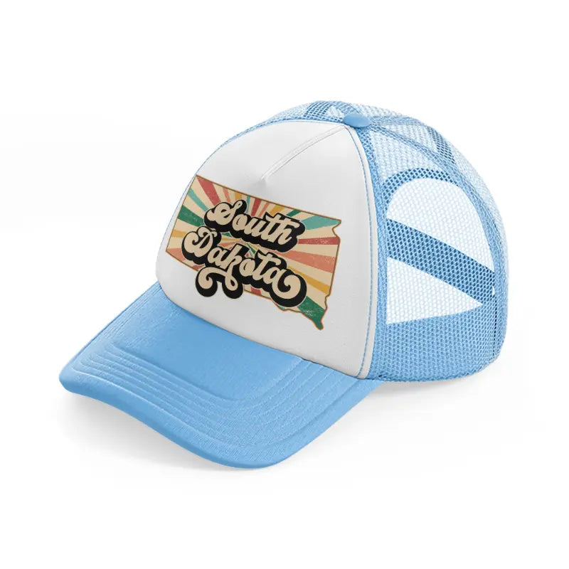 south dakota-sky-blue-trucker-hat