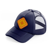 icon14 navy blue trucker hat