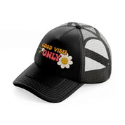 groovy quotes 14 black trucker hat