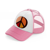 groovy elements-44-pink-and-white-trucker-hat