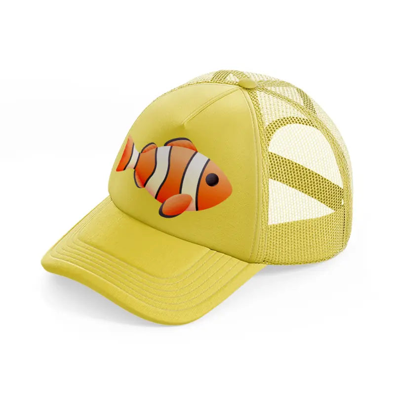 clown-fish-gold-trucker-hat