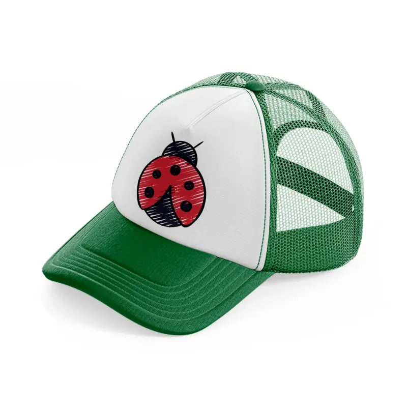 ladybug-green-and-white-trucker-hat