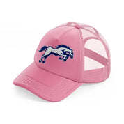 indianapolis colts emblem-pink-trucker-hat