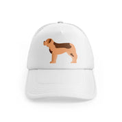 025 saint bernard white trucker hat