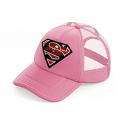 tampa bay buccaneers super hero-pink-trucker-hat
