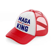 Maga King red-and-white Trucker Hat