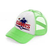 new york giants vintage-lime-green-trucker-hat