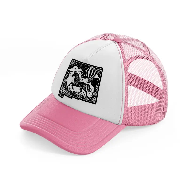 Pink - White