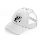 catching fish-white-trucker-hat