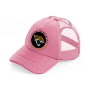 official hot dog of the jacksonville jaguars-pink-trucker-hat
