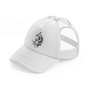 cat fish-white-trucker-hat
