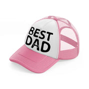 best dad bow-pink-and-white-trucker-hat
