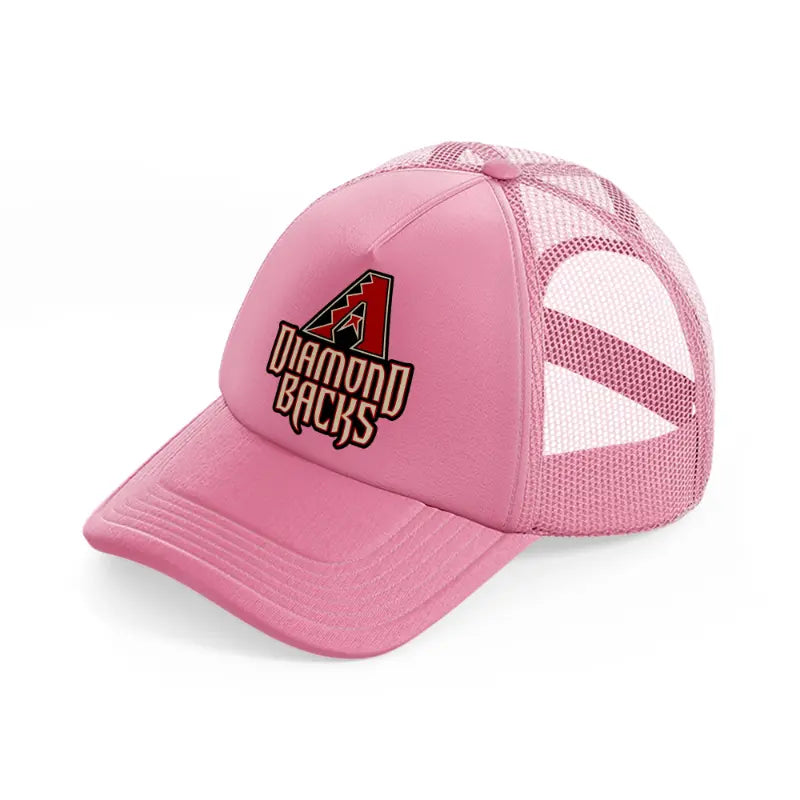 arizona diamondbacks-pink-trucker-hat