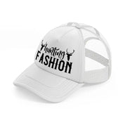 hunting fashion-white-trucker-hat