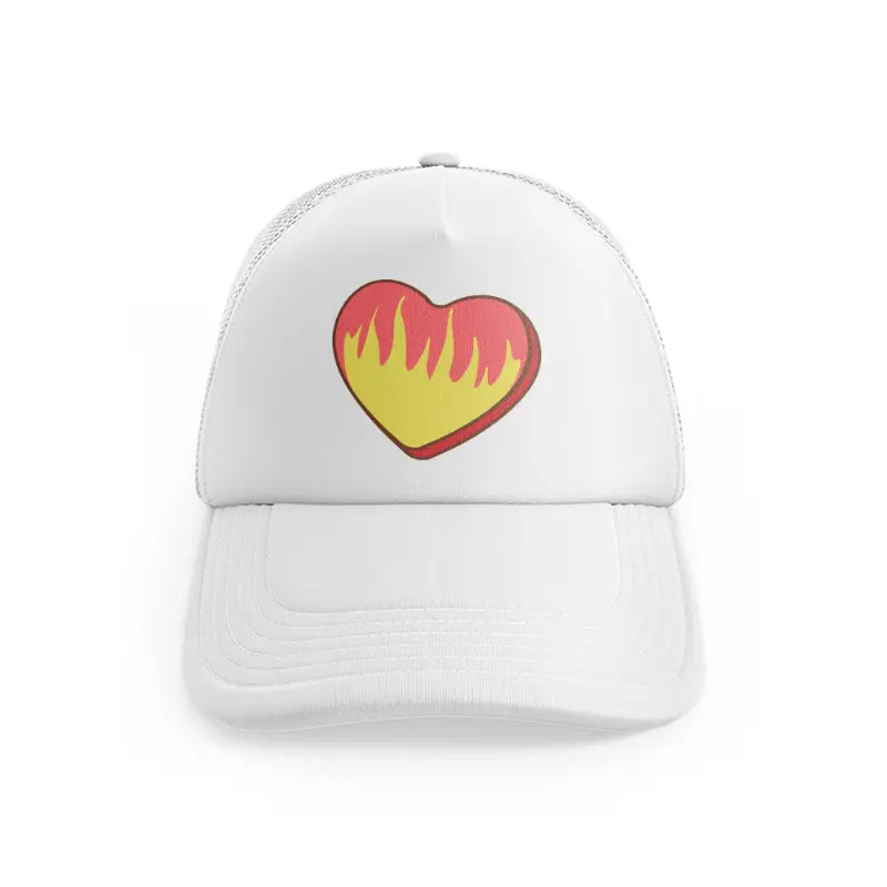 Heart On Firewhitefront-view