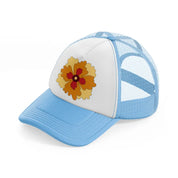 floral elements-13-sky-blue-trucker-hat