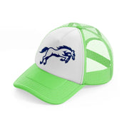 indianapolis colts emblem-lime-green-trucker-hat