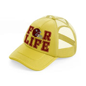 49ers for life-gold-trucker-hat