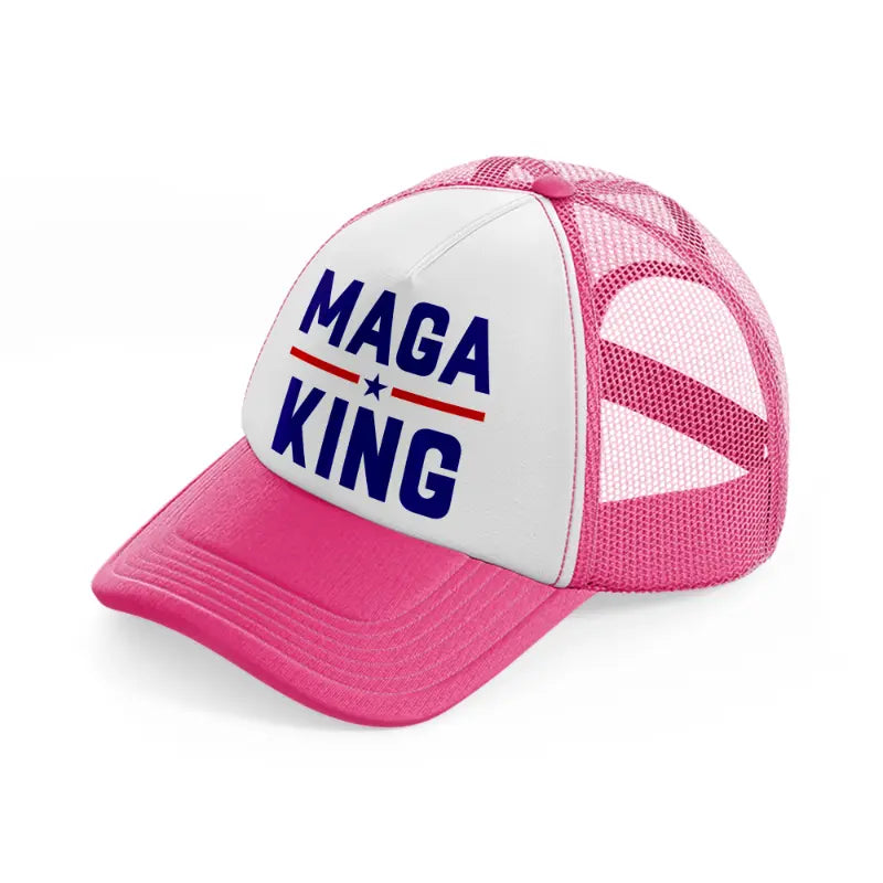 Maga King neon-pink Trucker Hat