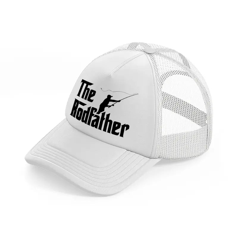 the rodfather-white-trucker-hat