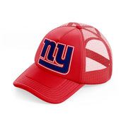 new york giants-red-trucker-hat