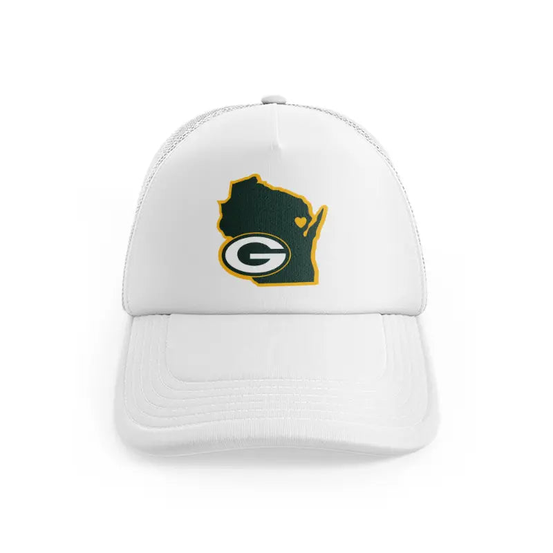 Green Bay Packers Supporterwhitefront-view