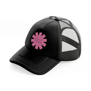 icon1 black trucker hat