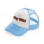 quote 15 sky blue trucker hat