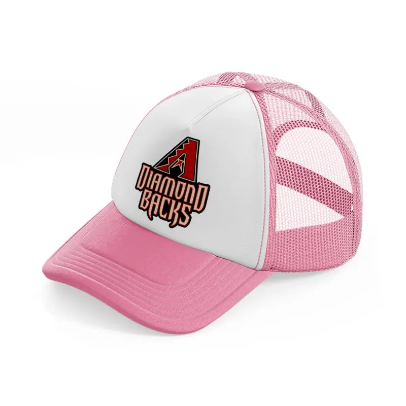 arizona diamondbacks-pink-and-white-trucker-hat