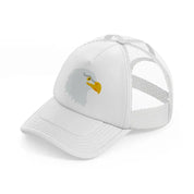 eagle (2) white trucker hat