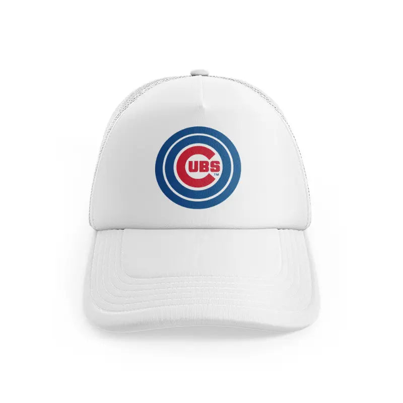 Chicago Cubs Blue Badgewhitefront-view