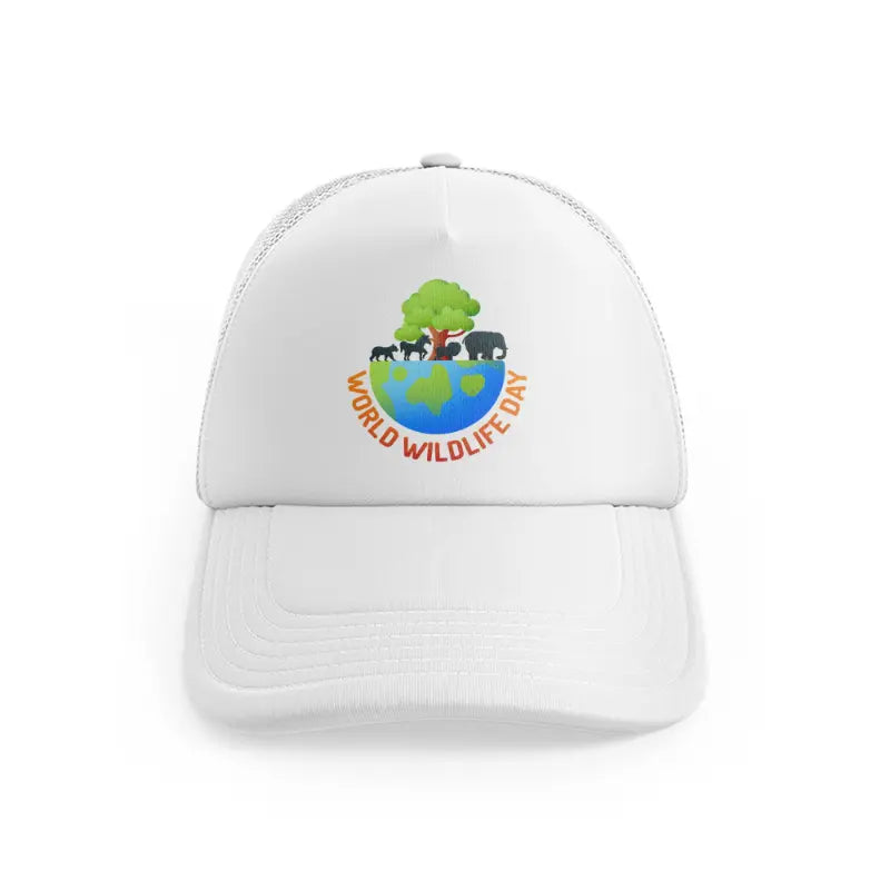 world-wildlife-day (4)-white-trucker-hat