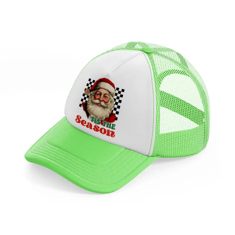 'tis the season-lime-green-trucker-hat
