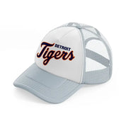 detroit tigers fan-grey-trucker-hat