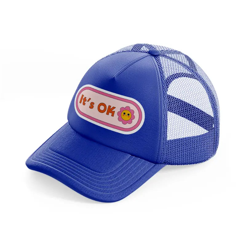 love quotes 22 blue trucker hat