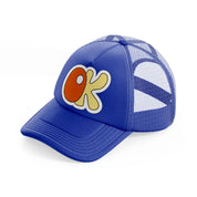 groovysticker 12 blue trucker hat