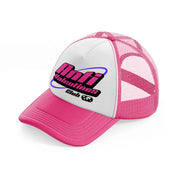 anti valentines club-neon-pink-trucker-hat