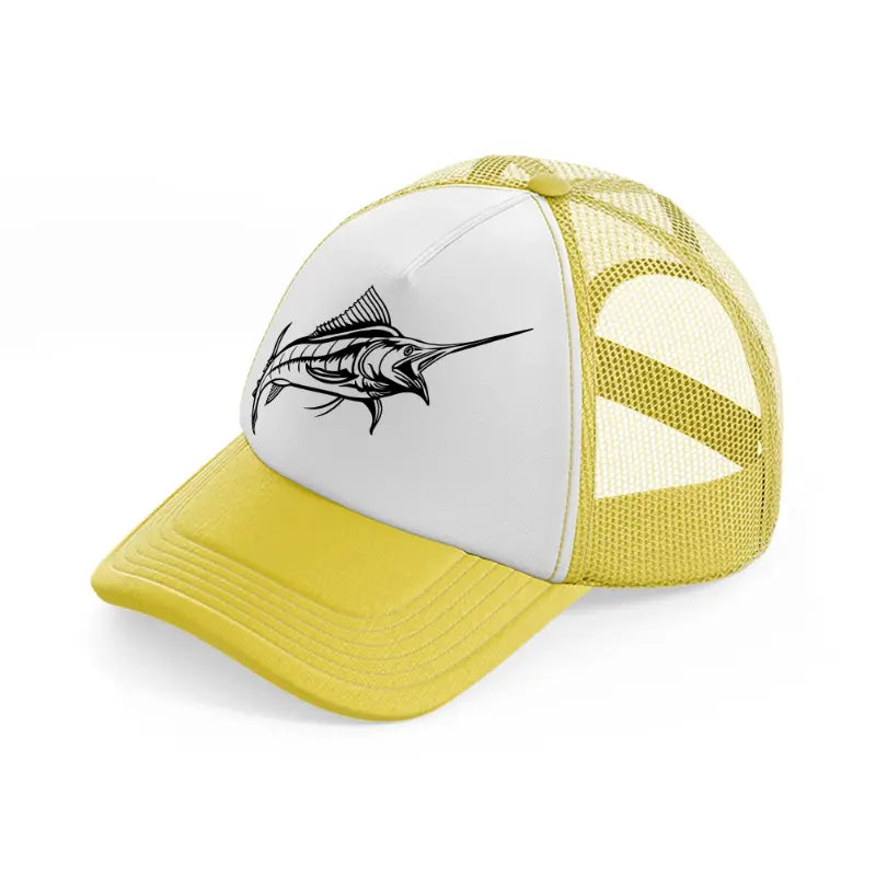 sailfish-yellow-trucker-hat