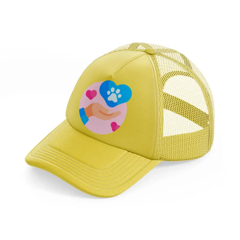 pet-care (2)-gold-trucker-hat