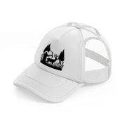 hunting arrow-white-trucker-hat