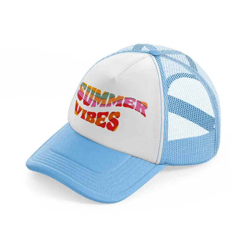 retro elements-93-sky-blue-trucker-hat