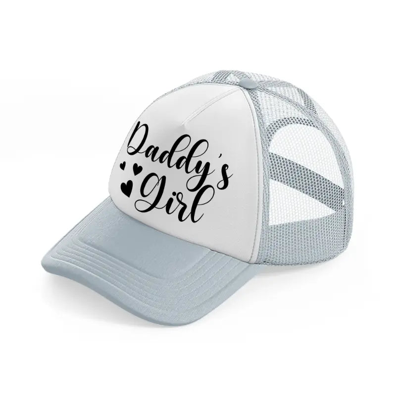 daddy's girl-grey-trucker-hat